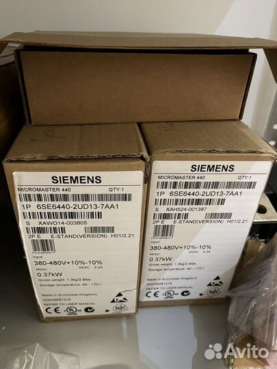 Модуль siemens 6SE6440-2UD13-7AA1
