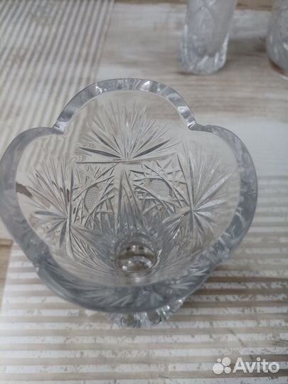 Ваза хрустальная СССР