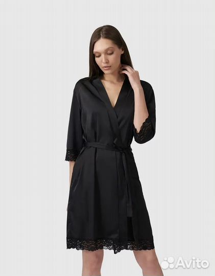 Шелковый халат