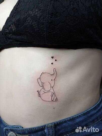 Мини тату