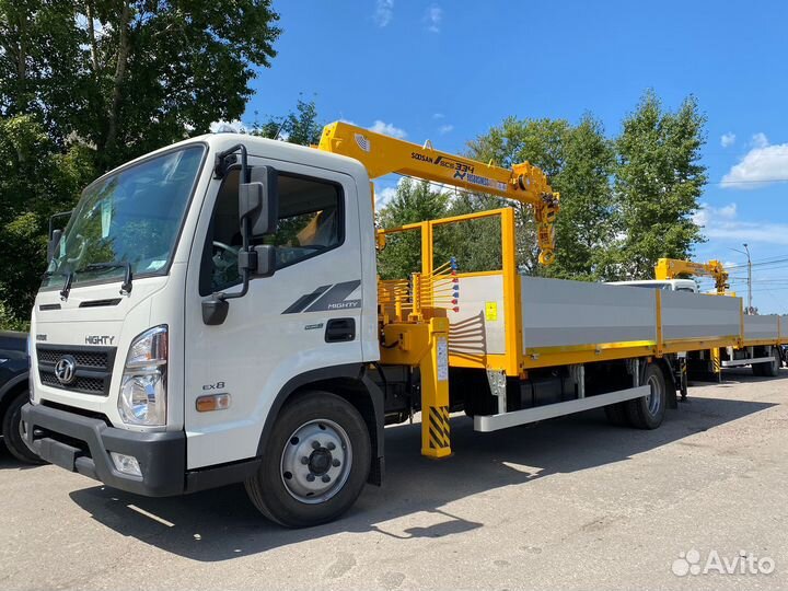 Hyundai Mighty EX8 с КМУ, 2023