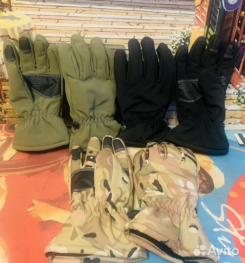 Перчатки тактические зимние