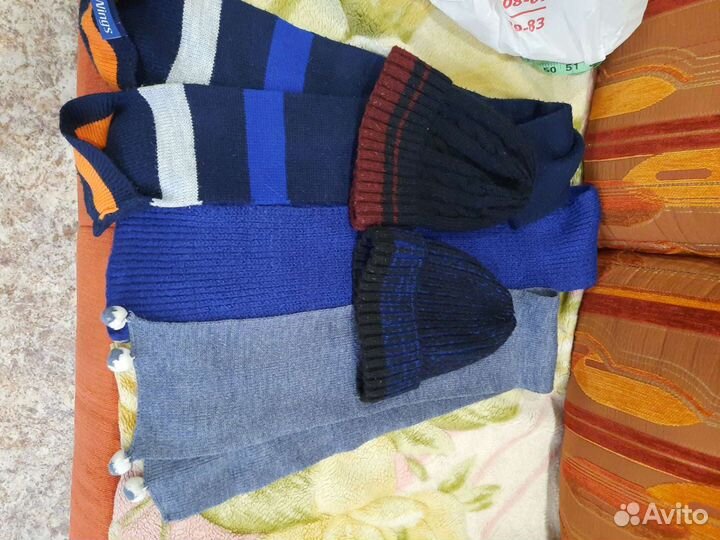 Шапки и шарфы детские