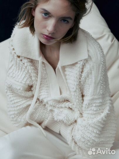 Свитер поло Massimo Dutti