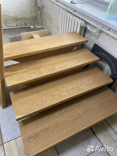 Ступени для лестницы из шпона