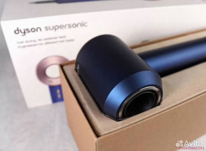 Фен Dyson Supersonic HD08 Malaysia 1:1 Синий/Медь
