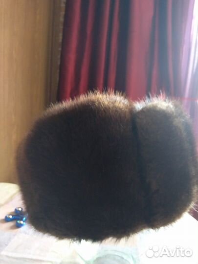 Мужская шапка норковая