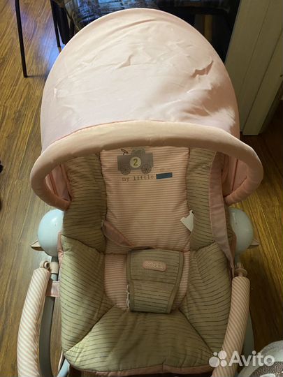 Детский качели шезлонг