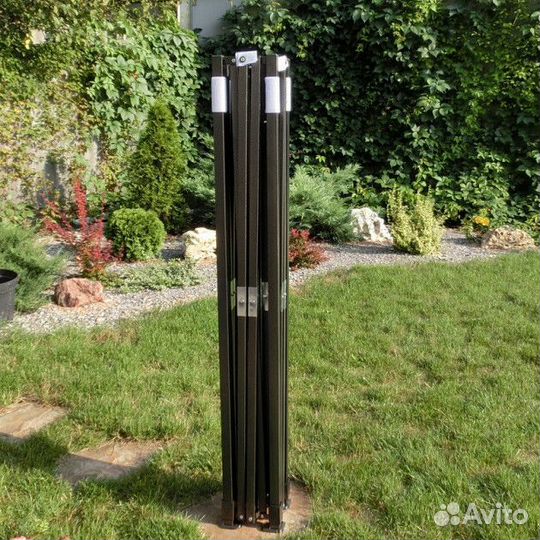 Шатер-гармошка Тент 3х3 метра вес 22 кг усиленный