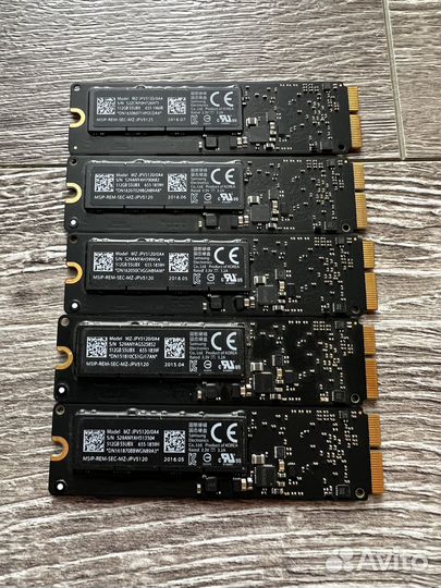 Оригинальные SSD MacBook Pro Air 128 256GB 512GB