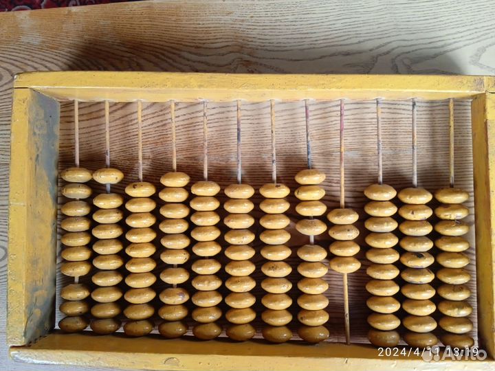 Счёты деревянные СССР