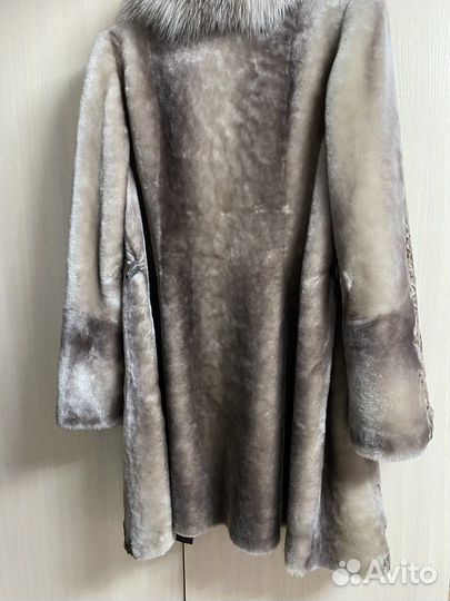 Шуба мутоновая 48 размер
