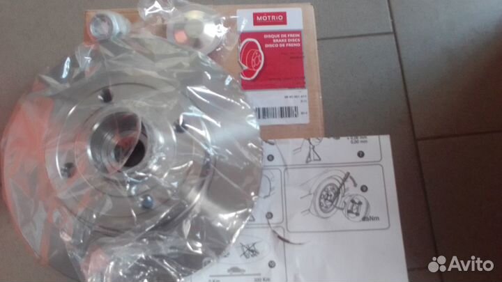 Диск тормозной задний меган 2 renault megane