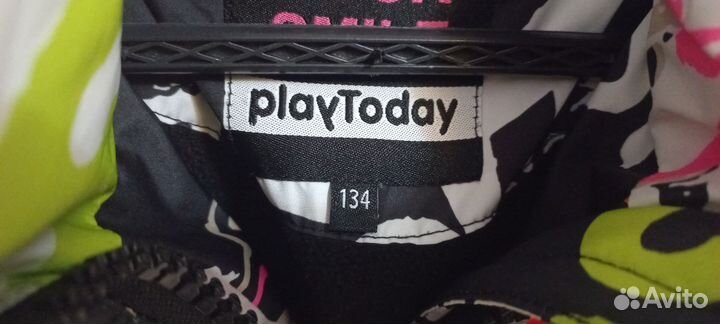 Пуховик пальто зима Play Today р. 134