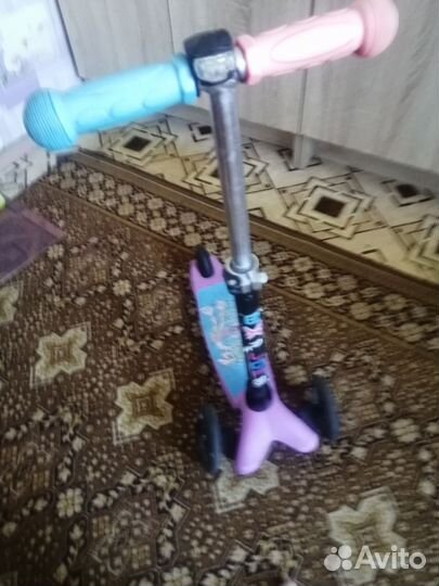 Самокат детский трехколесный