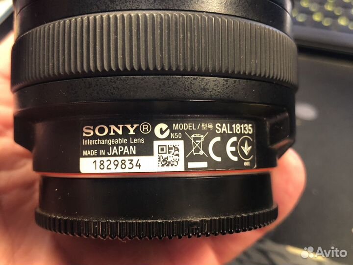 Объектив sony sal18135 для 58 sony
