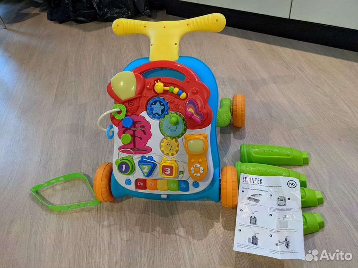 Музыкальные Ходунки каталка 3 в 1 HB Sprinter