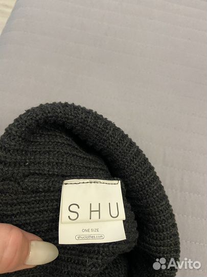 Шапка бини для подростка