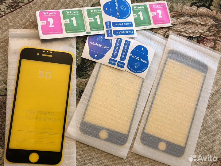 Защитное стекло на айфон 7,8, SE
