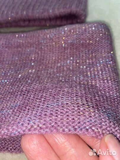 Шапка и Снуд 52-54 для девочки