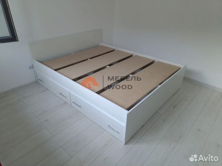 Кровать 160х200 с ящиками в комплекте