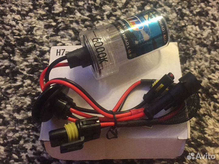 Лампа новая ксенон H7. 6000k