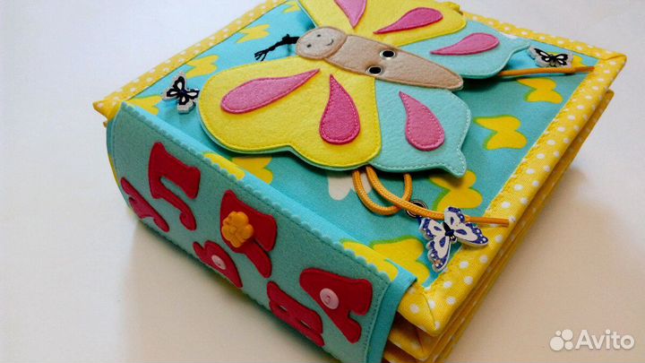 Мягкие развивающие книжки из ткани и фетра