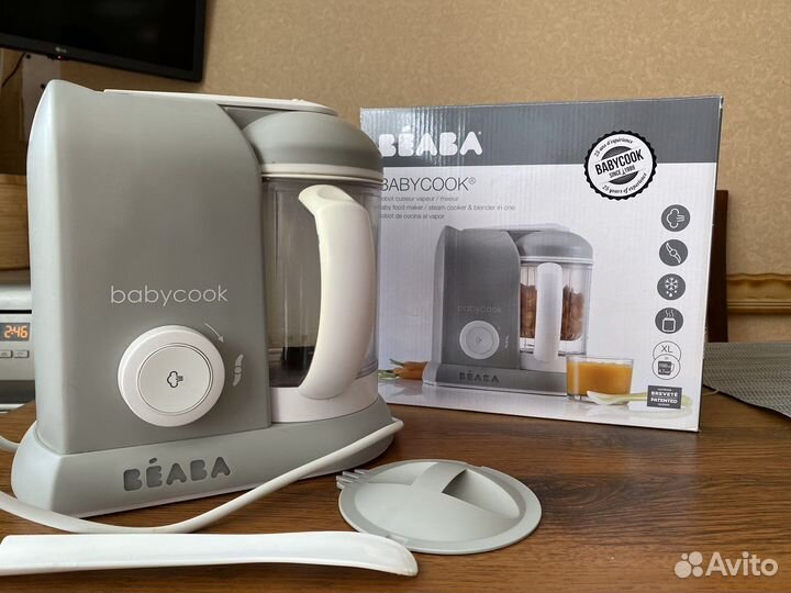 Пароварка блендер beaba babycook