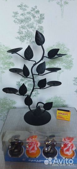 Подсвечник СССР металл