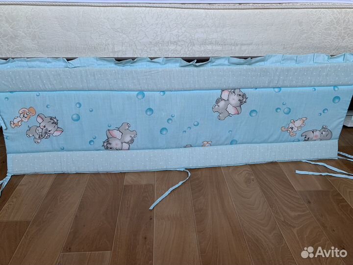 Бортики в детскую кроватку