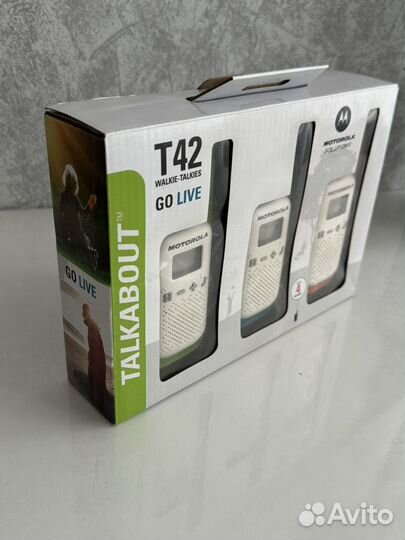 Раций Motorola Talkabout T42, 3 шт