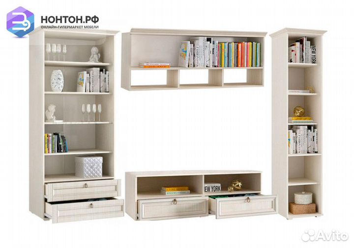 Стенка Престиж-1 №1 cандал светлый