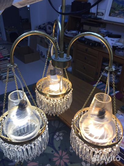 Люстра хрусталь, Чехословакия