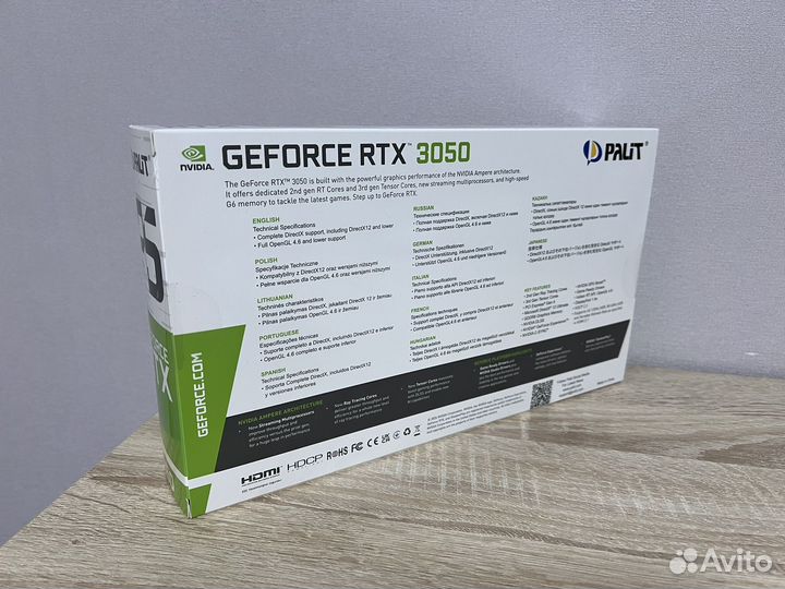 Palit GeForce RTX 3050 StormX OC