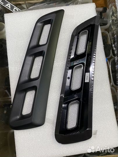 Накладки воздуховодов задних стоек Нива 4х4