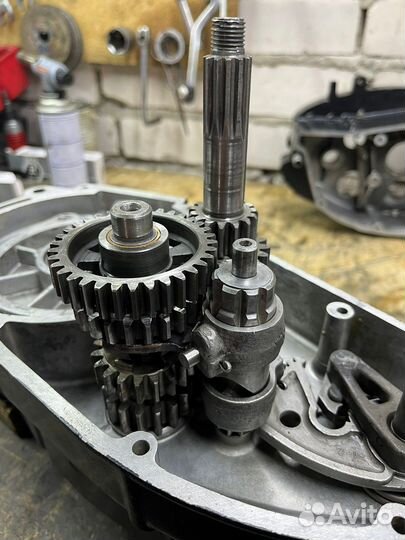 Двигатель Юпитер 4 поршни Suzuki ts