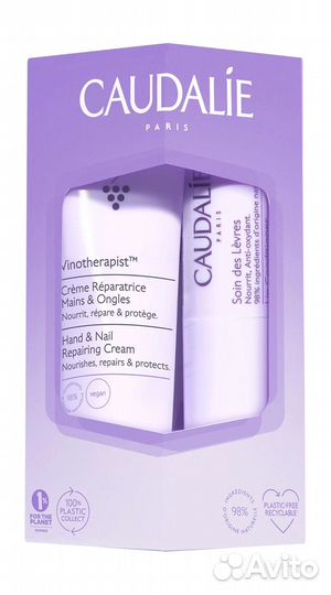Caudalie набор для ухода за губами и руками
