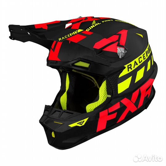 Шлем снегоходный FXR Blade Race Div Black/Inferno