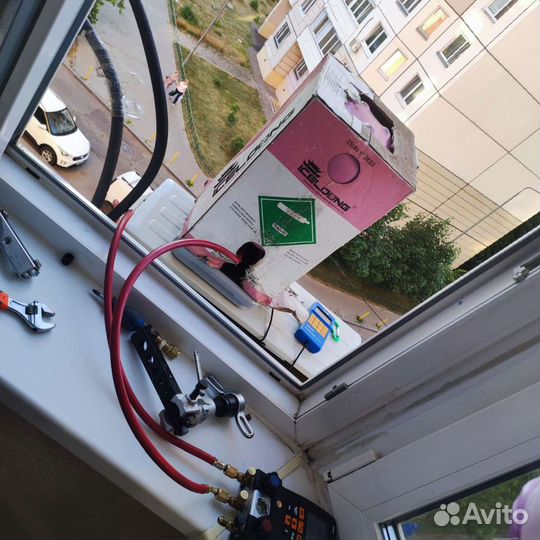 Заправка кондиционера,чистка кондиционера,ремонт