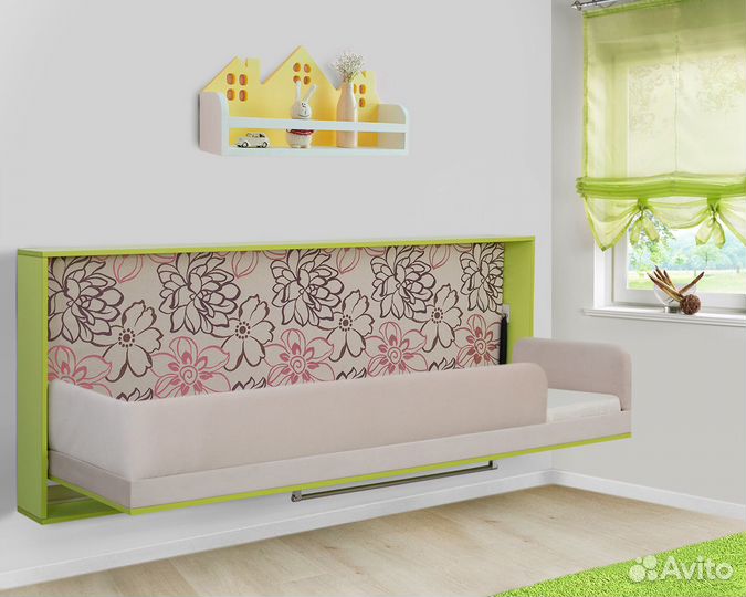 Детская кровать трансформер с диваном