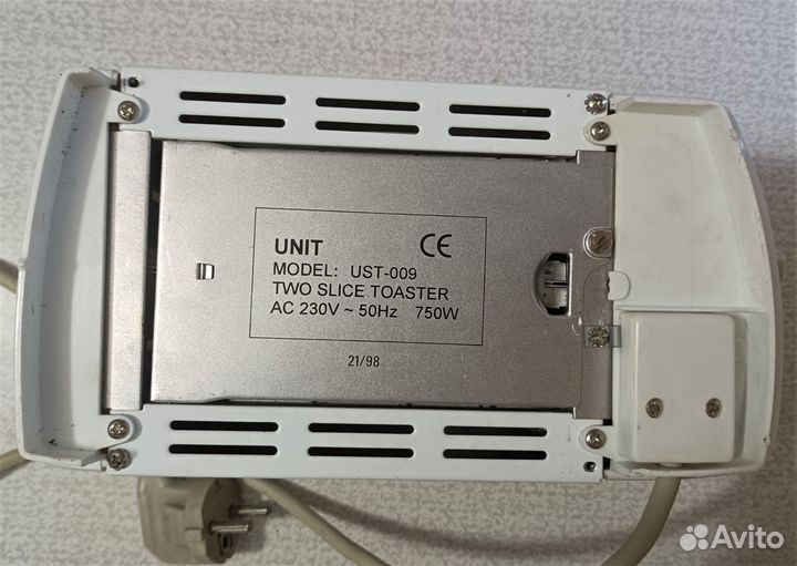 Тостер unit UST-009