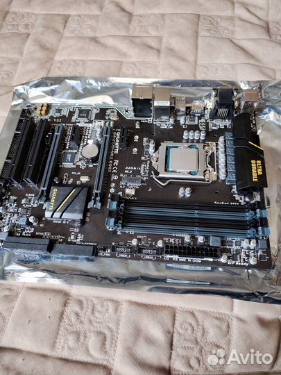 Ga-z170-hd3 DDR3 +i5-6600K +16Gb Crucial Ballistix