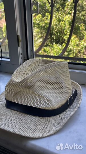 Соломенная шляпа zara