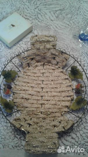 Тарелка декоративная