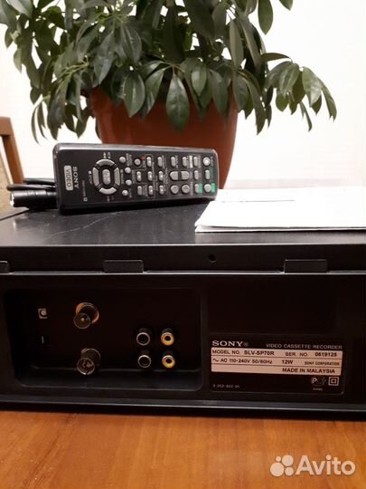 Видеомагнитофон sony SLV-SP70R