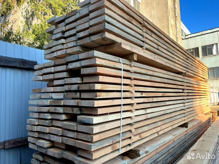 Доска обрезная 50х150х6000мм