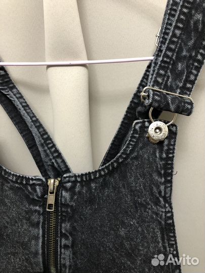 Джинсовый сарафан cropp s