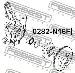 Ступица колеса перед прав/лев
