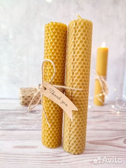 Свечи из вощины