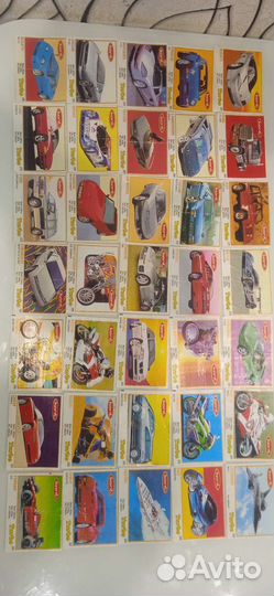 Вкладыши от жвачки turbo